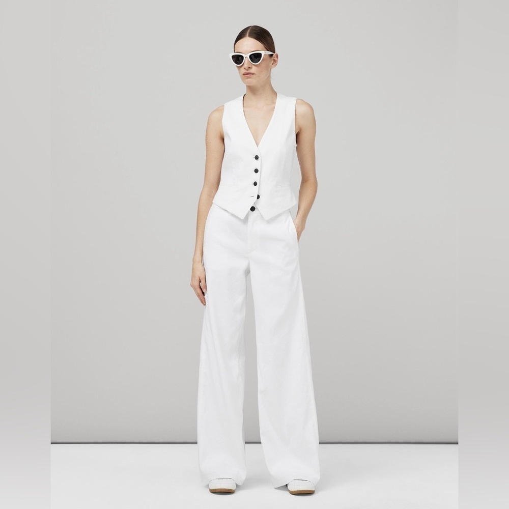 Rag and Bone Priya Linen Vest - Picture 11 of 12